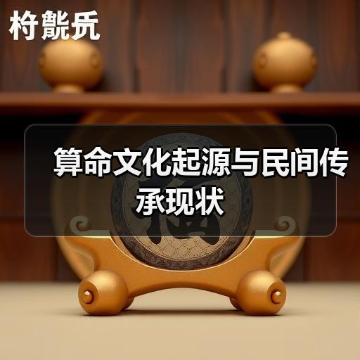 算命文化起源与民间传承现状