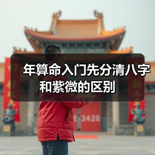 年算命入门先分清八字和紫微的区别