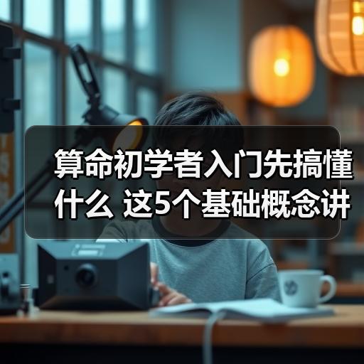 算命初学者入门先搞懂什么 这5个基础概念讲透了