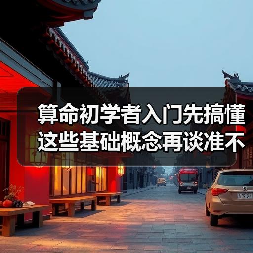 算命初学者入门先搞懂这些基础概念再谈准不准
