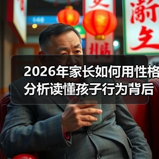 2026年家长如何用性格分析读懂孩子行为背后的真实需求