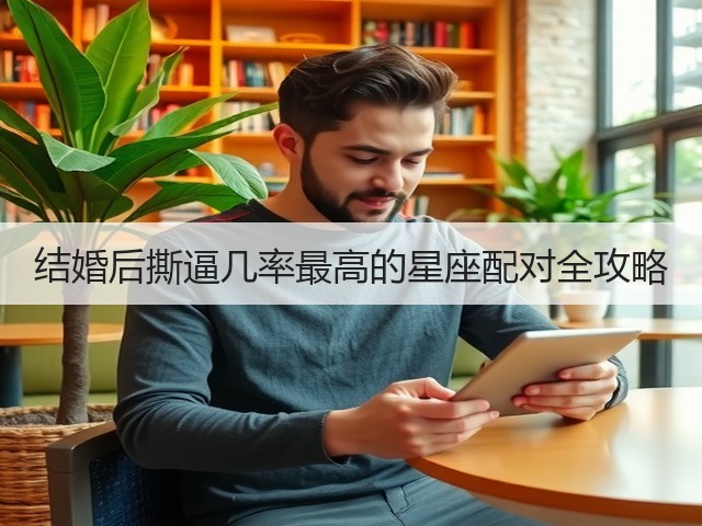 结婚后撕逼几率最高的星座配对全攻略(图1) 结婚后撕逼几率最高的星座配对全攻略(图1)