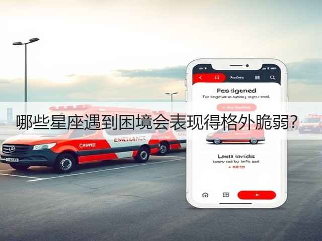 哪些星座遇到困境会表现得格外脆弱？(图1)