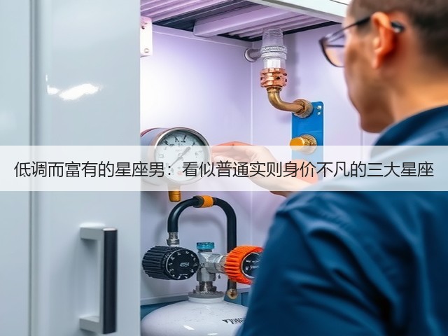 低调而富有的星座男：看似普通实则身价不凡的三大星座(图1)