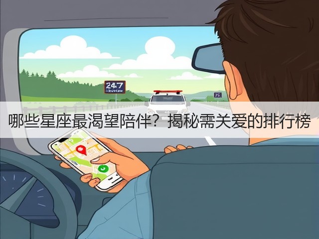 哪些星座最渴望陪伴?揭秘需关爱的排行榜(图1) 哪些星座最渴望陪伴?揭秘需关爱的排行榜(图1)