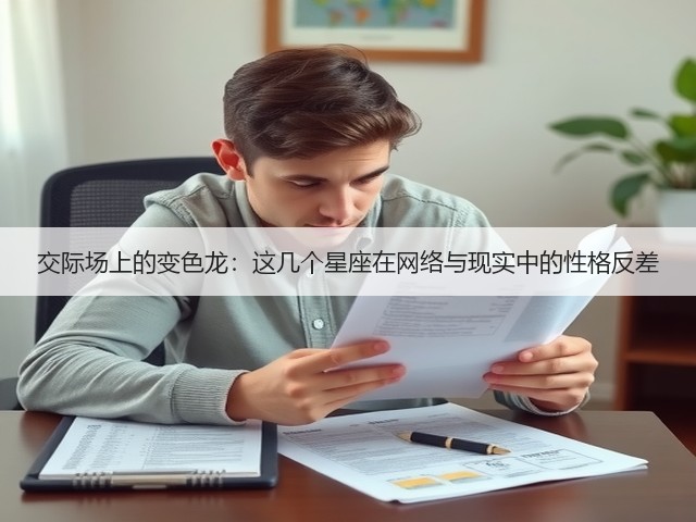 交际场上的变色龙:这几个星座在网络与现实中的性格反差(图3) 交际场上的变色龙:这几个星座在网络与现实中的性格反差(图3)