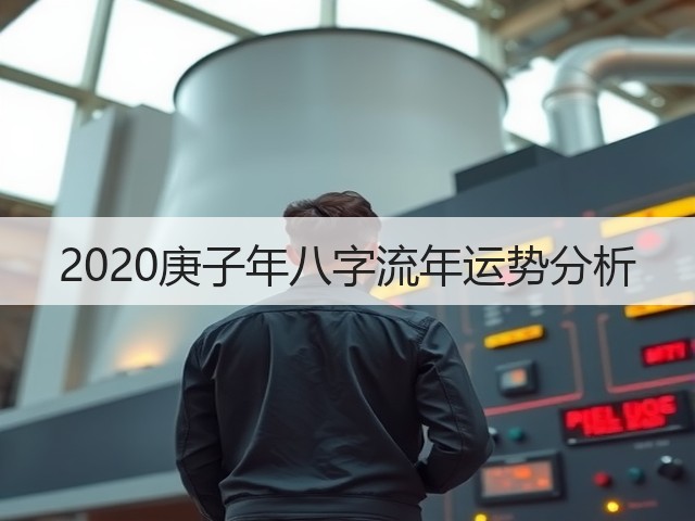 2020庚子年八字流年运势分析(图1) 2020庚子年八字流年运势分析(图1)