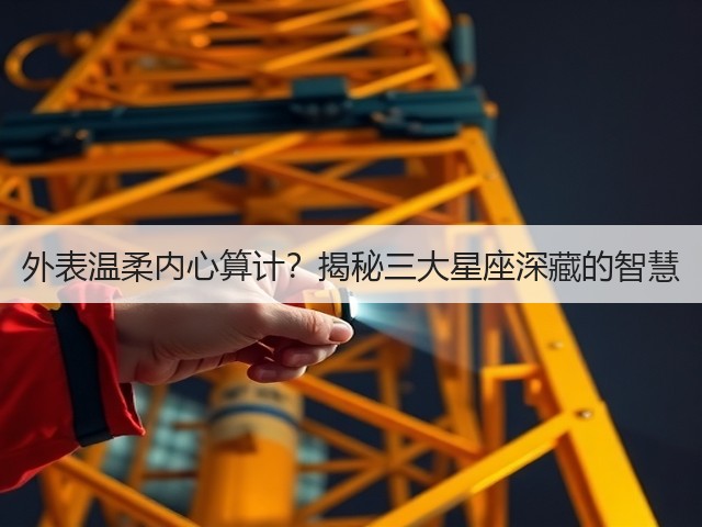 外表温柔内心算计？揭秘三大星座深藏的智慧(图3)