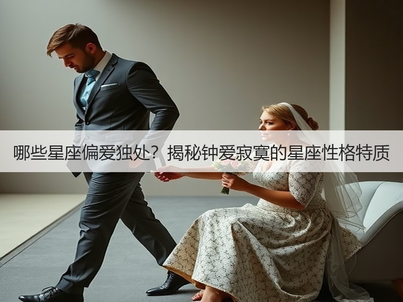 哪些星座偏爱独处？揭秘钟爱寂寞的星座性格特质