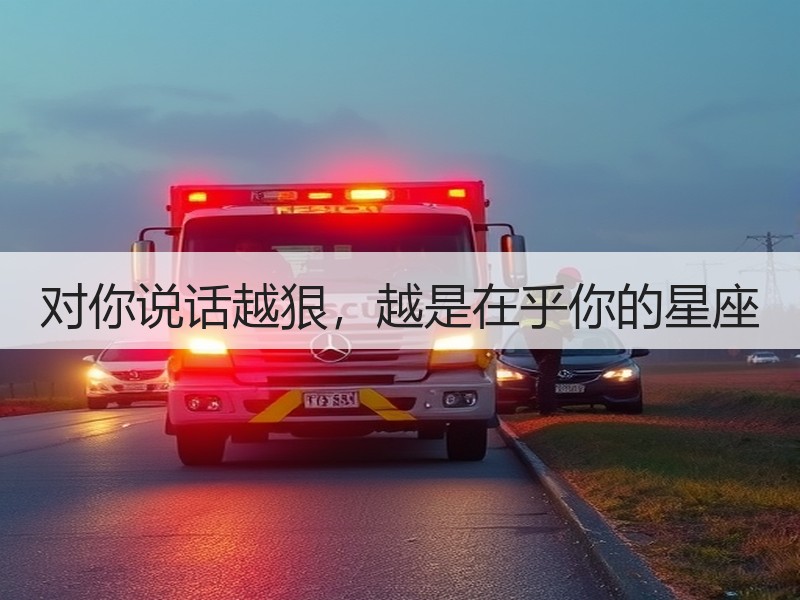 对你说话越狠，越是在乎你的星座