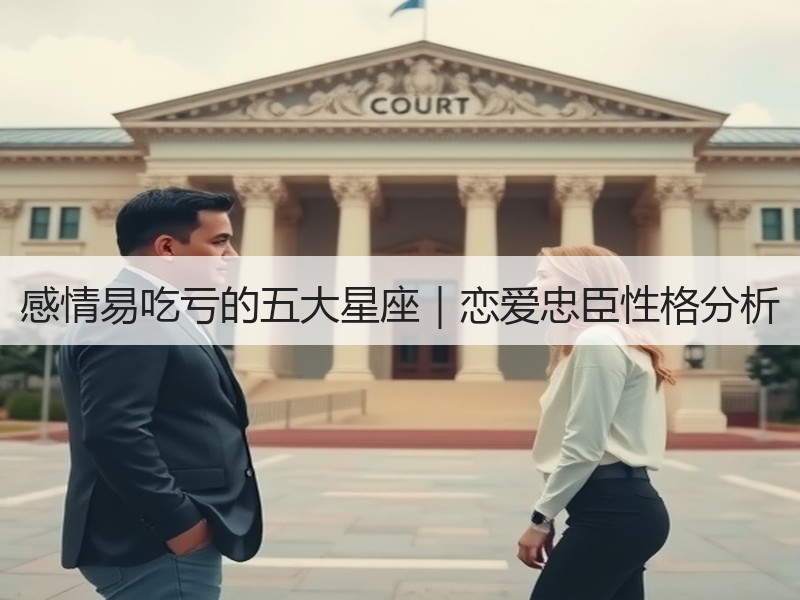 感情易吃亏的五大星座｜恋爱忠臣性格分析