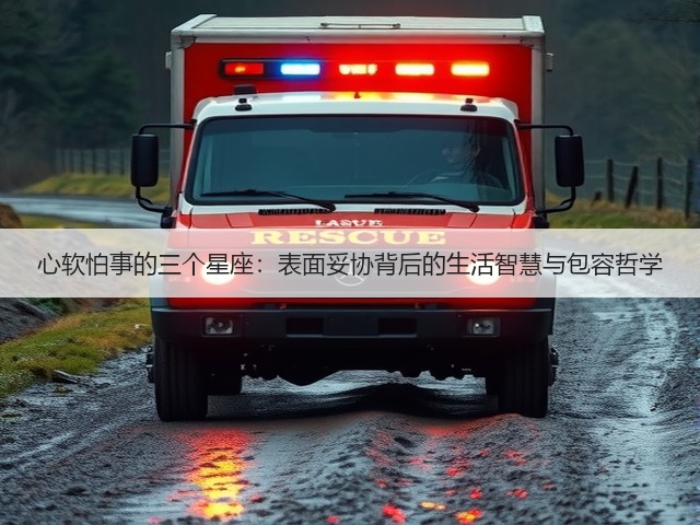 心软怕事的三个星座：表面妥协背后的生活智慧与包容哲学(图3)