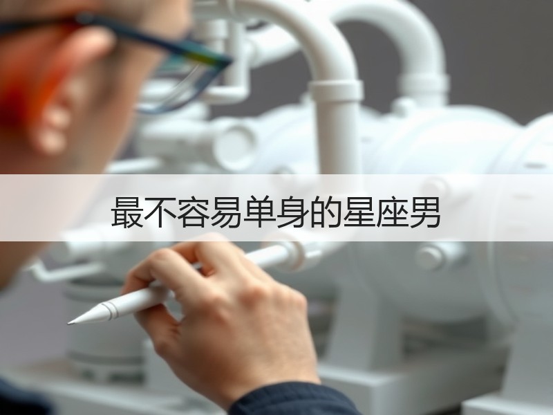 最不容易单身的星座男