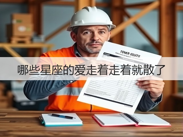 哪些星座的爱走着走着就散了(图3) 哪些星座的爱走着走着就散了(图3)