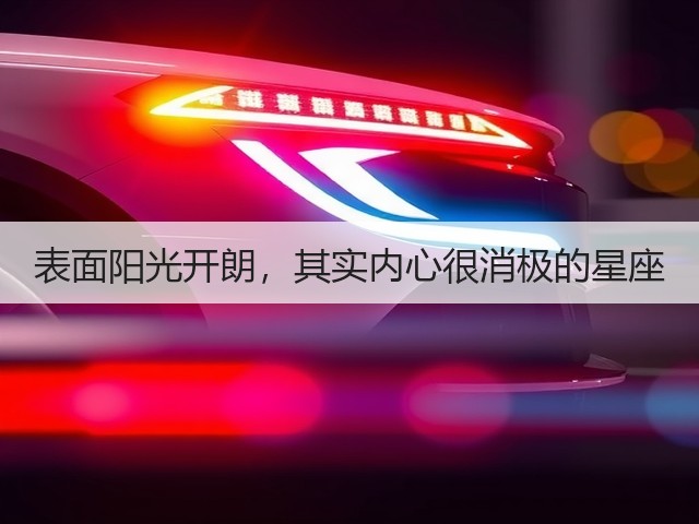 表面阳光开朗,其实内心很消极的星座(图3) 表面阳光开朗,其实内心很消极的星座(图3)