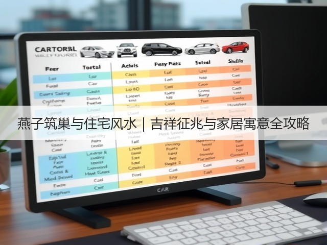 燕子筑巢与住宅风水｜吉祥征兆与家居寓意全攻略(图3)