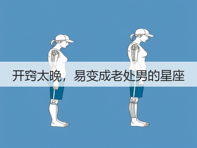 开窍太晚,易变成老处男的星座(图2) 开窍太晚,易变成老处男的星座(图2)