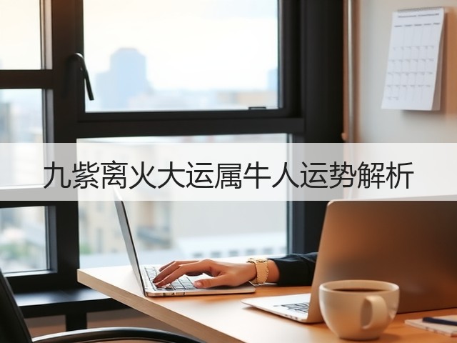 九紫离火大运属牛人运势解析(图2)