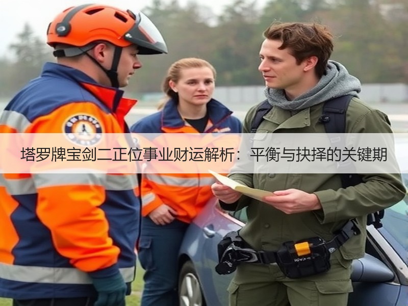 塔罗牌宝剑二正位事业财运解析：平衡与抉择的关键期