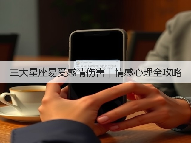 三大星座易受感情伤害|情感心理全攻略(图2) 三大星座易受感情伤害|情感心理全攻略(图2)