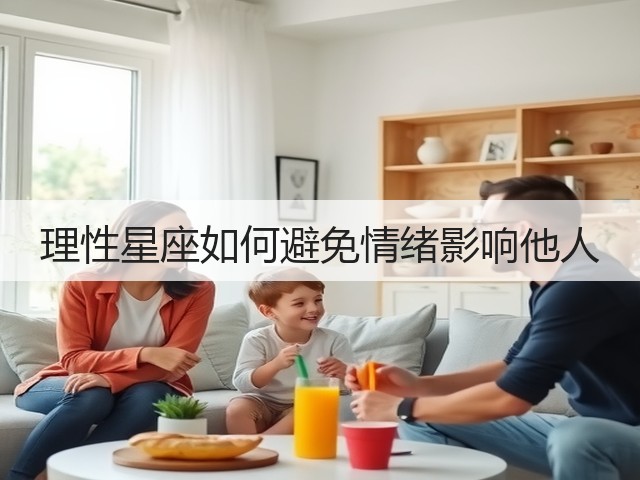理性星座如何避免情绪影响他人(图1)