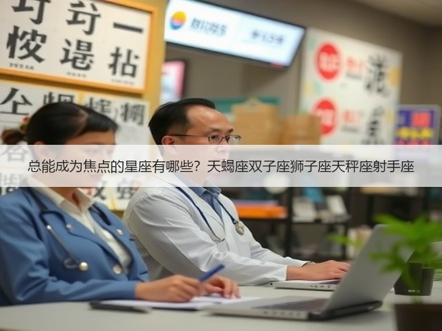 总能成为焦点的星座有哪些？天蝎座双子座狮子座天秤座射手座(图2)