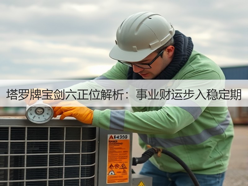 塔罗牌宝剑六正位解析：事业财运步入稳定期
