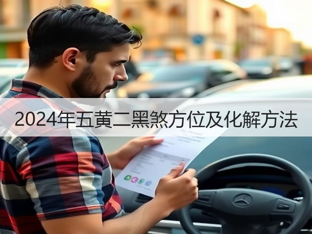 2024年五黄二黑煞方位及化解方法(图3) 2024年五黄二黑煞方位及化解方法(图3)