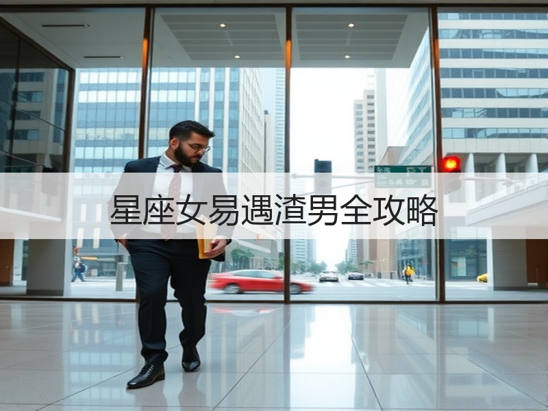 星座女易遇渣男全攻略