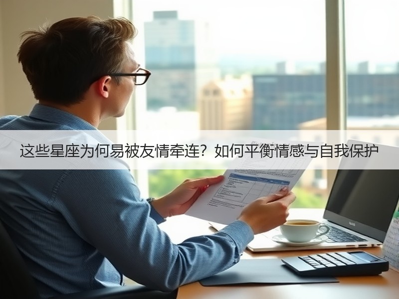 这些星座为何易被友情牵连？如何平衡情感与自我保护