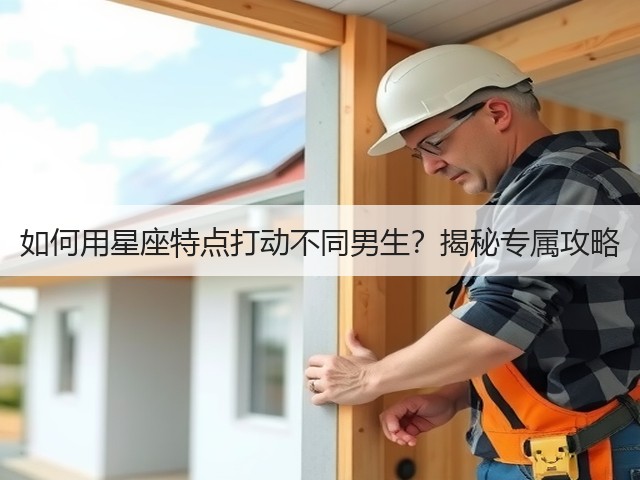 如何用星座特点打动不同男生?揭秘专属攻略(图3) 如何用星座特点打动不同男生?揭秘专属攻略(图3)