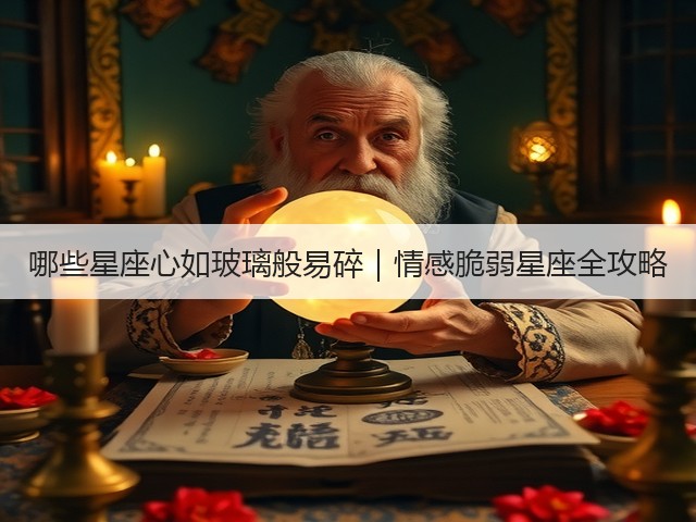 哪些星座心如玻璃般易碎|情感脆弱星座全攻略(图2) 哪些星座心如玻璃般易碎|情感脆弱星座全攻略(图2)