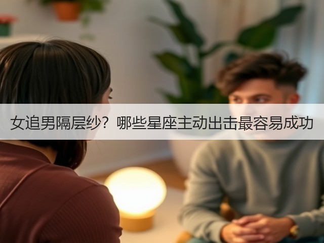 女追男隔层纱？哪些星座主动出击最容易成功(图3)