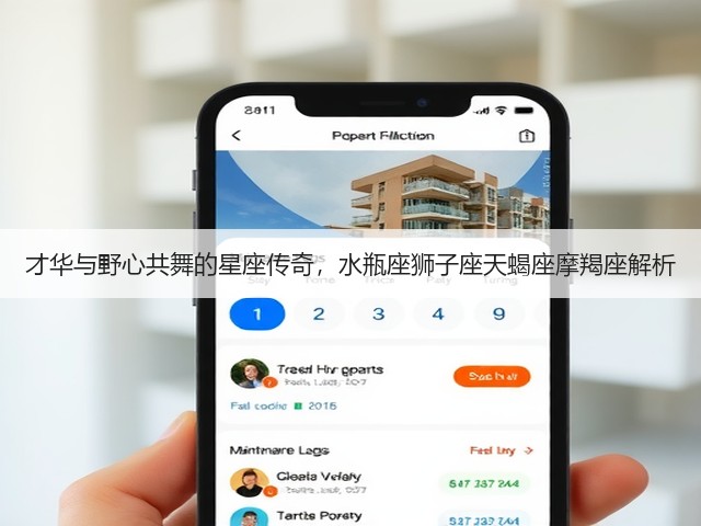 才华与野心共舞的星座传奇，水瓶座狮子座天蝎座摩羯座解析(图1)