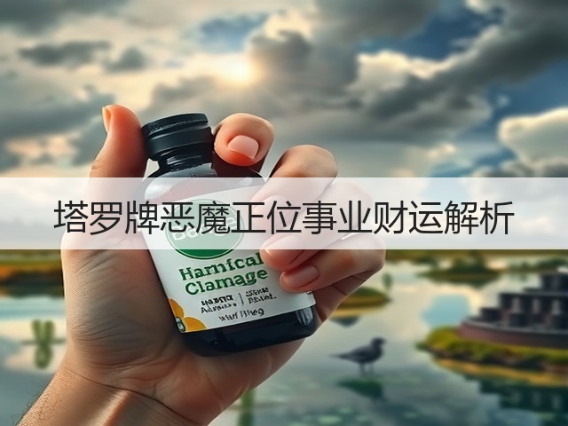 塔罗牌恶魔正位事业财运解析(图3) 塔罗牌恶魔正位事业财运解析(图3)