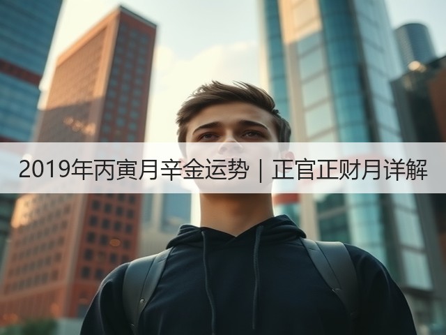 2019年丙寅月辛金运势｜正官正财月详解(图1)
