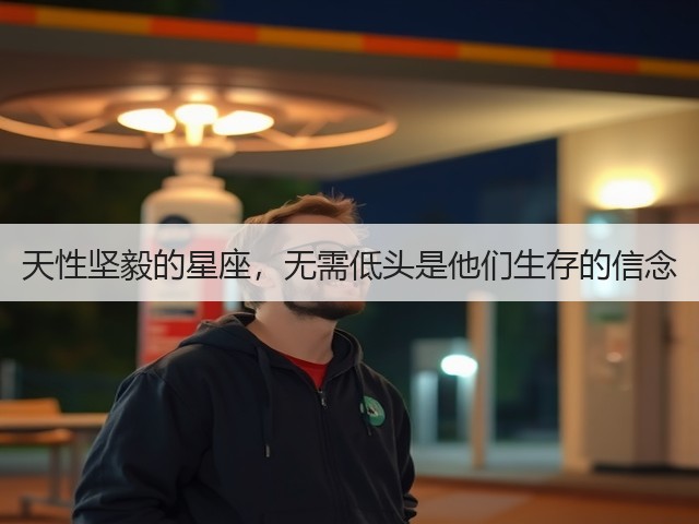 天性坚毅的星座，无需低头是他们生存的信念(图1)