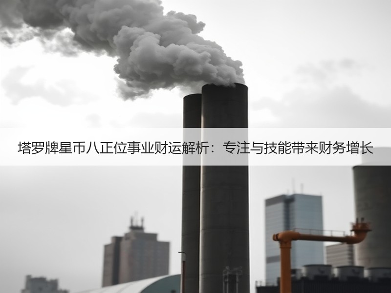 塔罗牌星币八正位事业财运解析：专注与技能带来财务增长