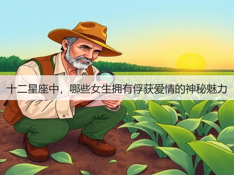 十二星座中，哪些女生拥有俘获爱情的神秘魅力
