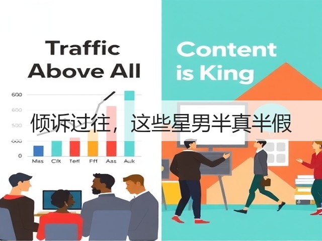 倾诉过往,这些星男半真半假(图1) 倾诉过往,这些星男半真半假(图1)
