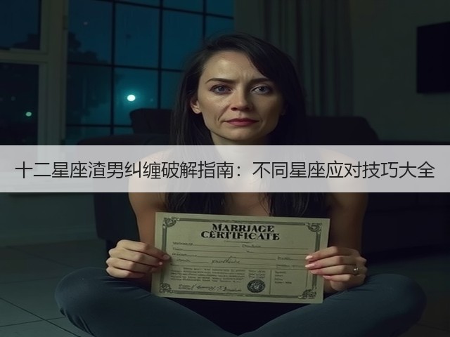 十二星座渣男纠缠破解指南:不同星座应对技巧大全(图2) 十二星座渣男纠缠破解指南:不同星座应对技巧大全(图2)