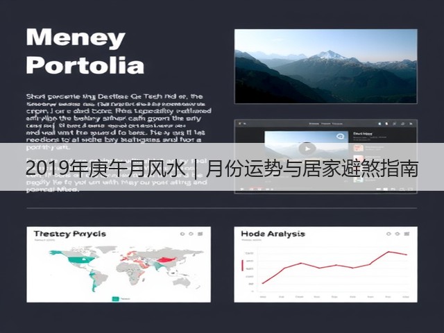 2019年庚午月风水|月份运势与居家避煞指南(图3) 2019年庚午月风水|月份运势与居家避煞指南(图3)