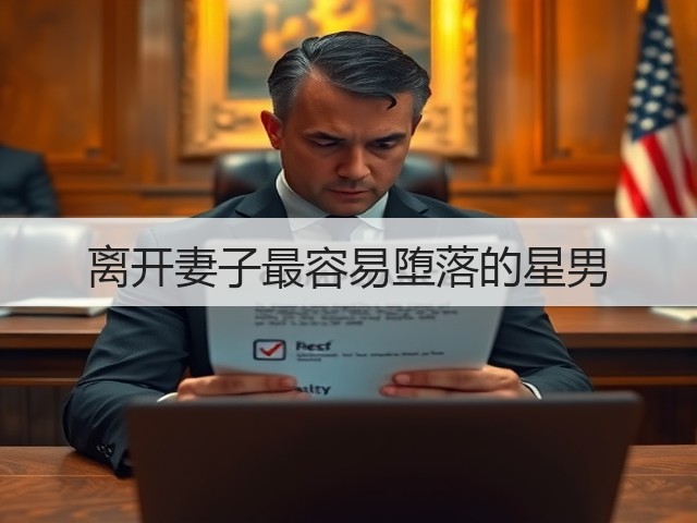 离开妻子最容易堕落的星男(图3)