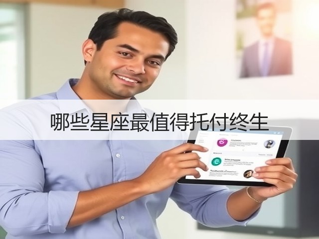 哪些星座最值得托付终生(图1) 哪些星座最值得托付终生(图1)