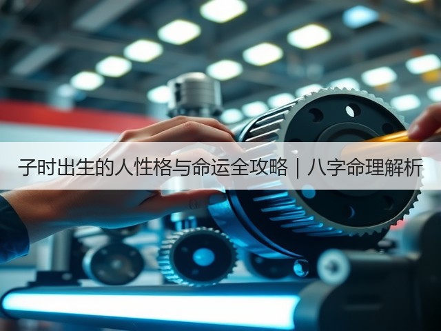 子时出生的人性格与命运全攻略|八字命理解析(图2) 子时出生的人性格与命运全攻略|八字命理解析(图2)