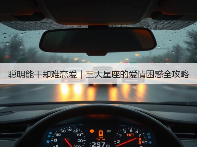 聪明能干却难恋爱|三大星座的爱情困惑全攻略(图2) 聪明能干却难恋爱|三大星座的爱情困惑全攻略(图2)