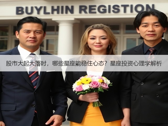 股市大起大落时,哪些星座能稳住心态?星座投资心理学解析(图2) 股市大起大落时,哪些星座能稳住心态?星座投资心理学解析(图2)