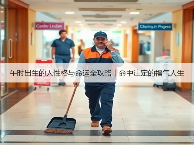 午时出生的人性格与命运全攻略|命中注定的福气人生(图1) 午时出生的人性格与命运全攻略|命中注定的福气人生(图1)