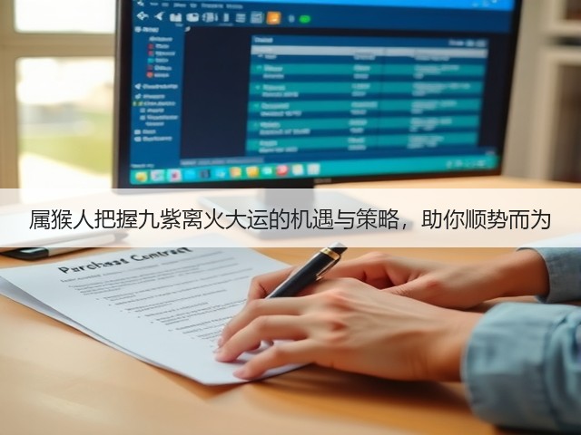 属猴人把握九紫离火大运的机遇与策略，助你顺势而为(图3)