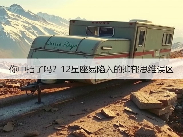 你中招了吗?12星座易陷入的抑郁思维误区(图3) 你中招了吗?12星座易陷入的抑郁思维误区(图3)